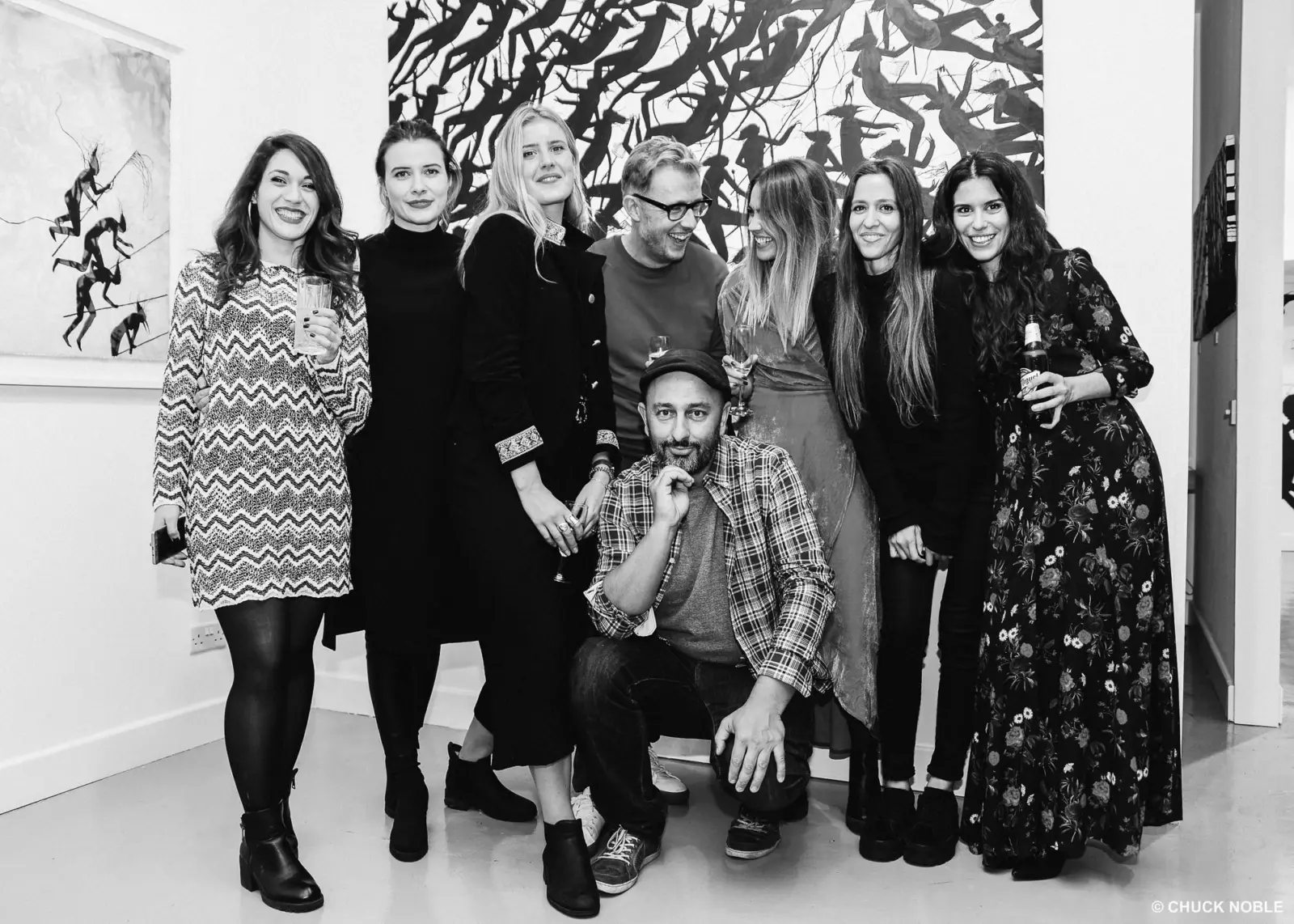 David de la Mano: Adrift private view