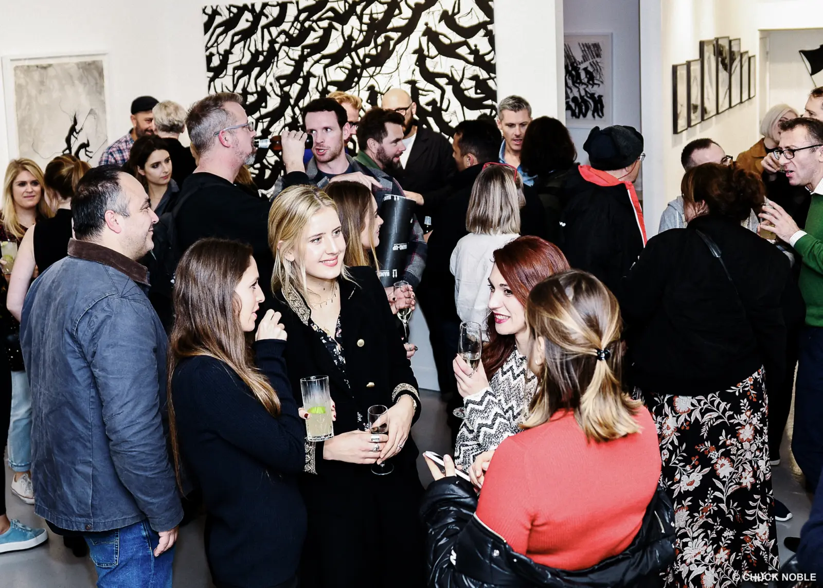 David de la Mano: Adrift private view