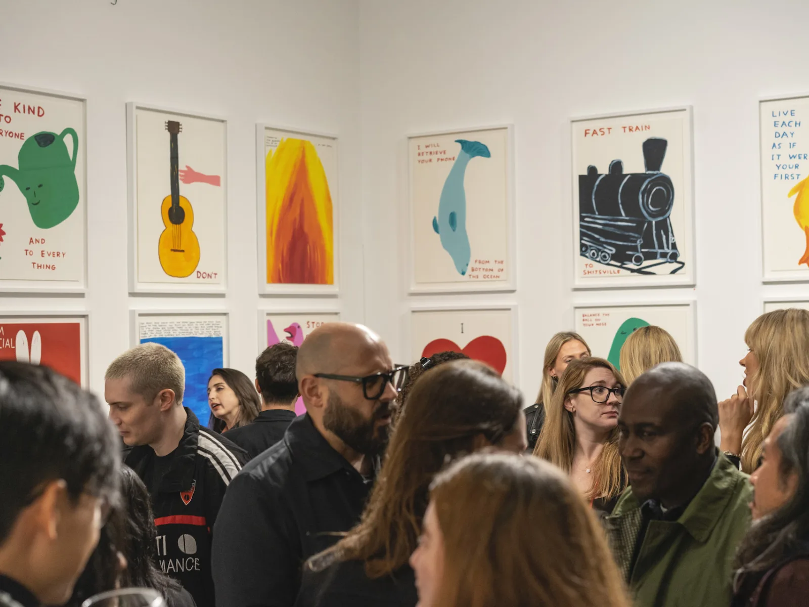 David Shrigley: Mainly Multiples, Some Paintings & Other Stuff Too | A look at the private view