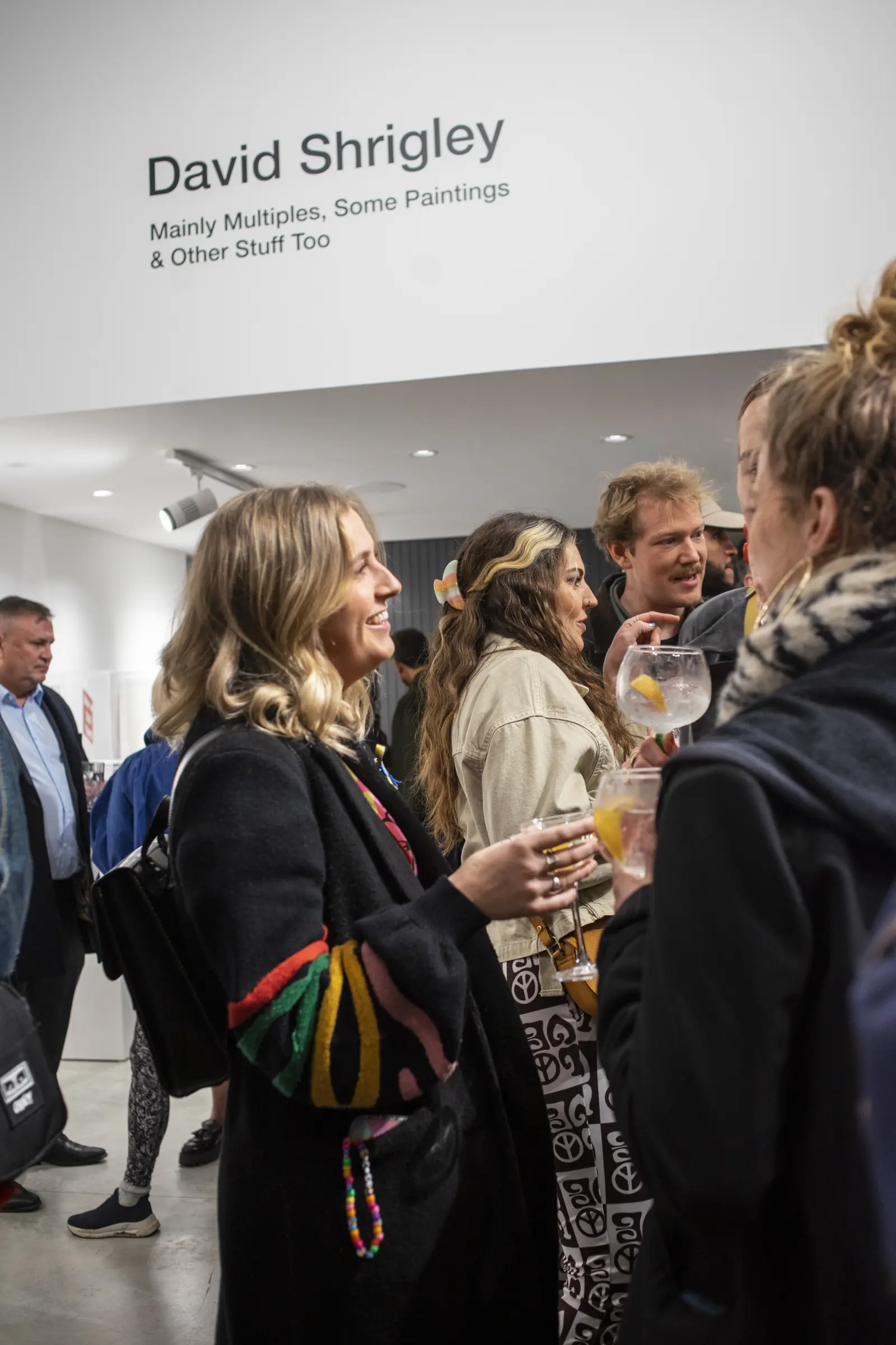 David Shrigley: Mainly Multiples, Some Paintings & Other Stuff Too private view