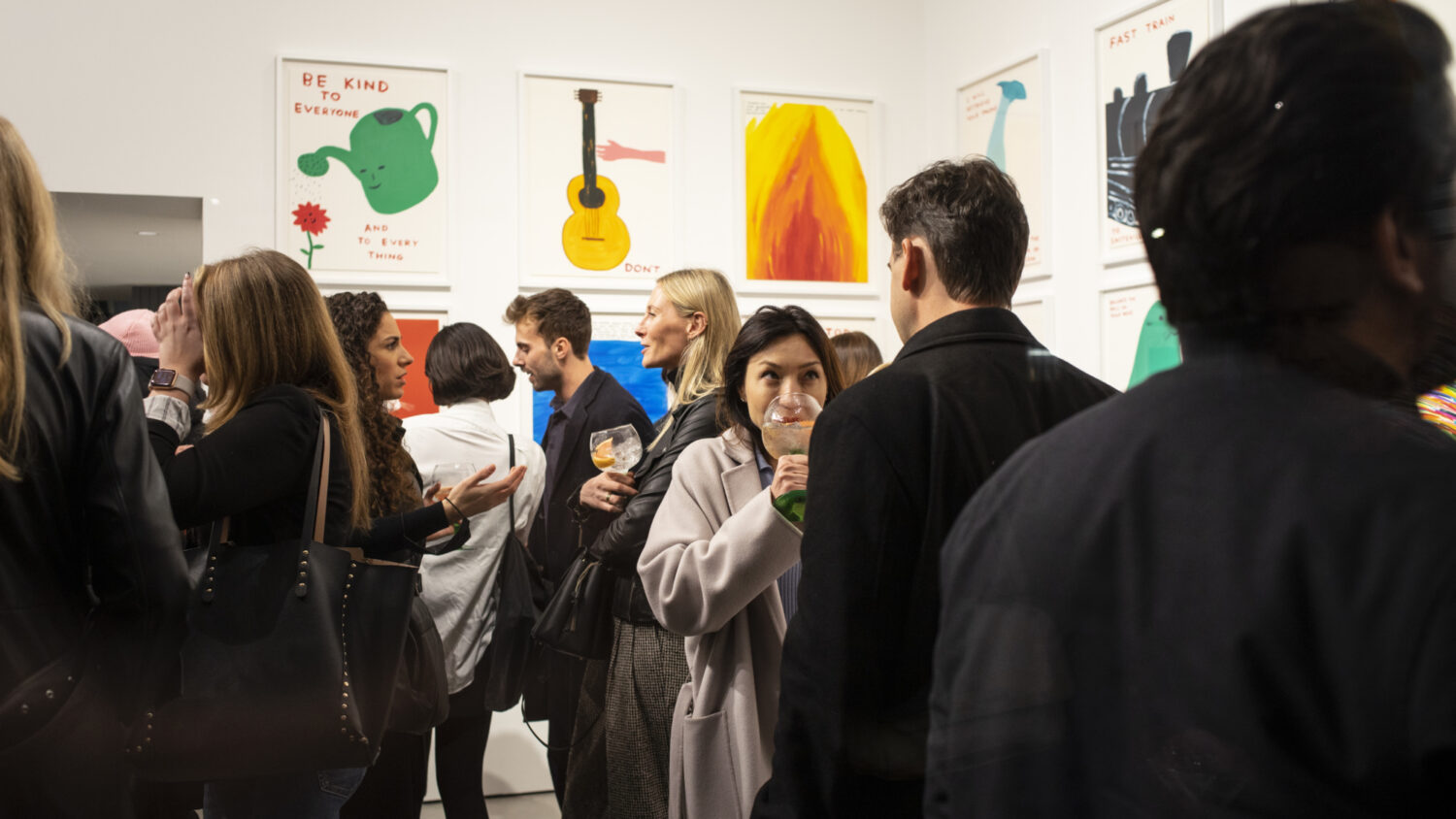 Guests enjoying their drinks, kindly supplied by Tanqueray and Taste PR.