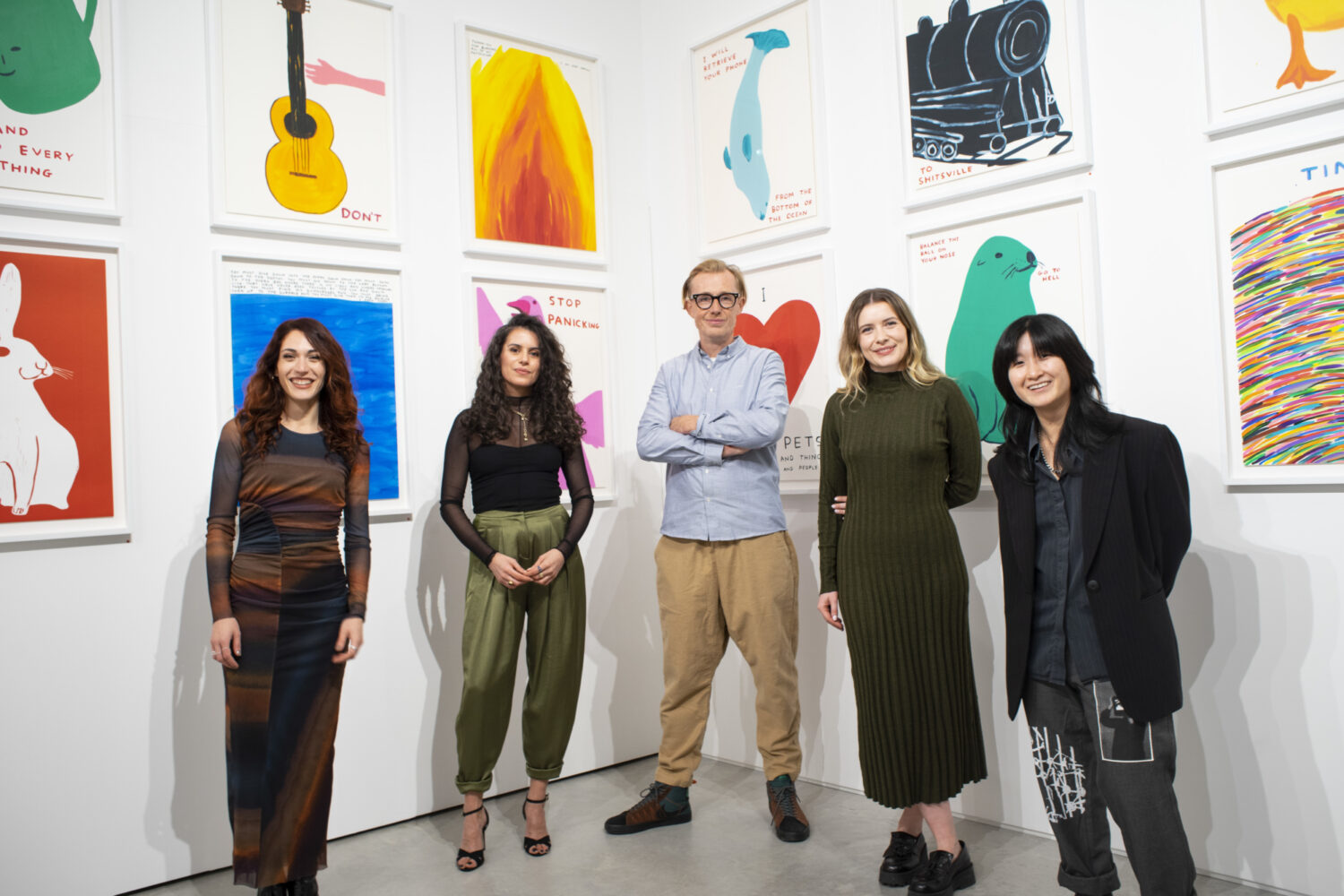 The Hang-Up team: Fabiola, Laura, Ben, Charlotte, Marian.