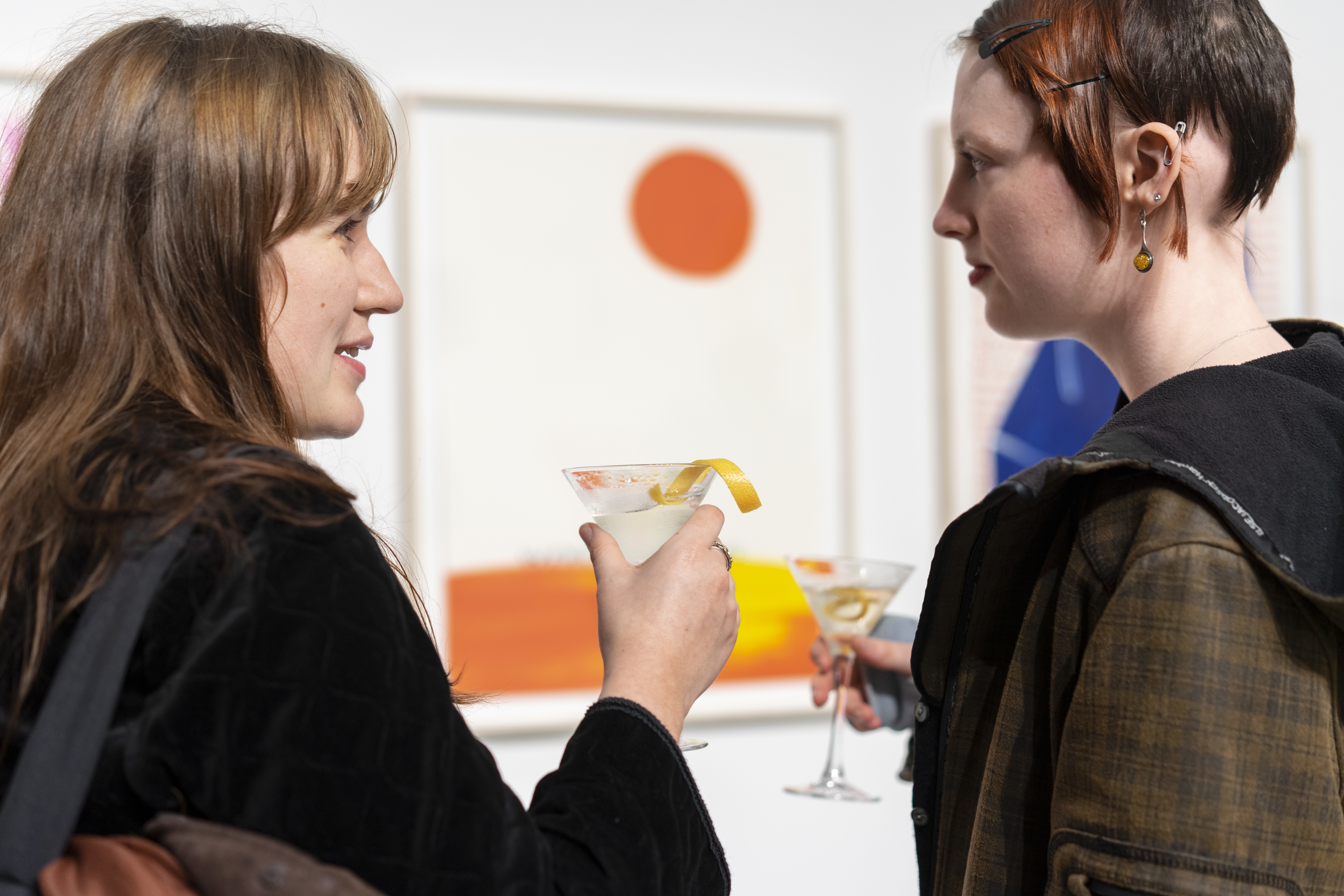 Guests enjoying their drinks, kindly supplied by Tanqueray and Taste PR.