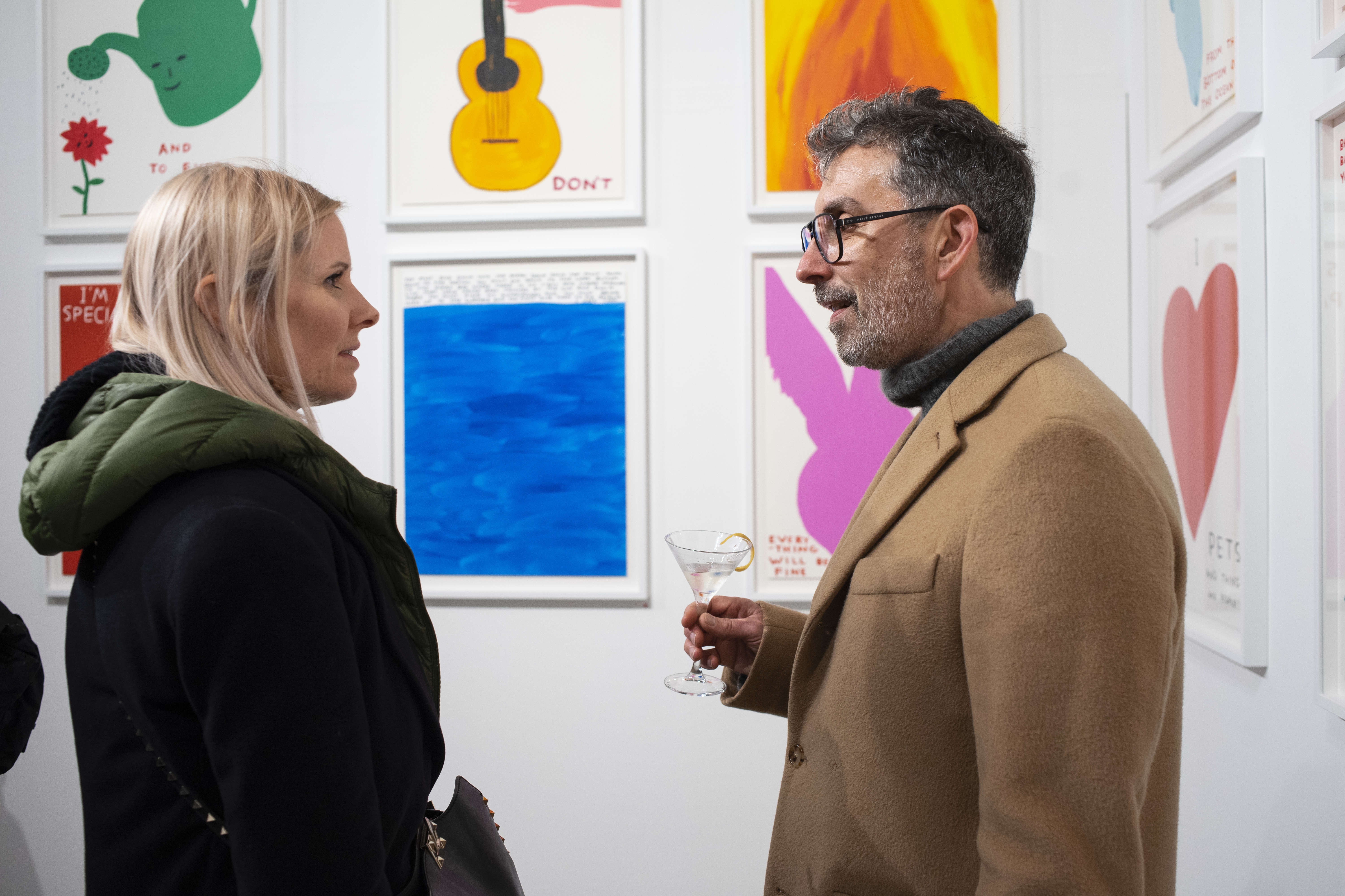 Guests enjoying their drinks, kindly supplied by Tanqueray and Taste PR.