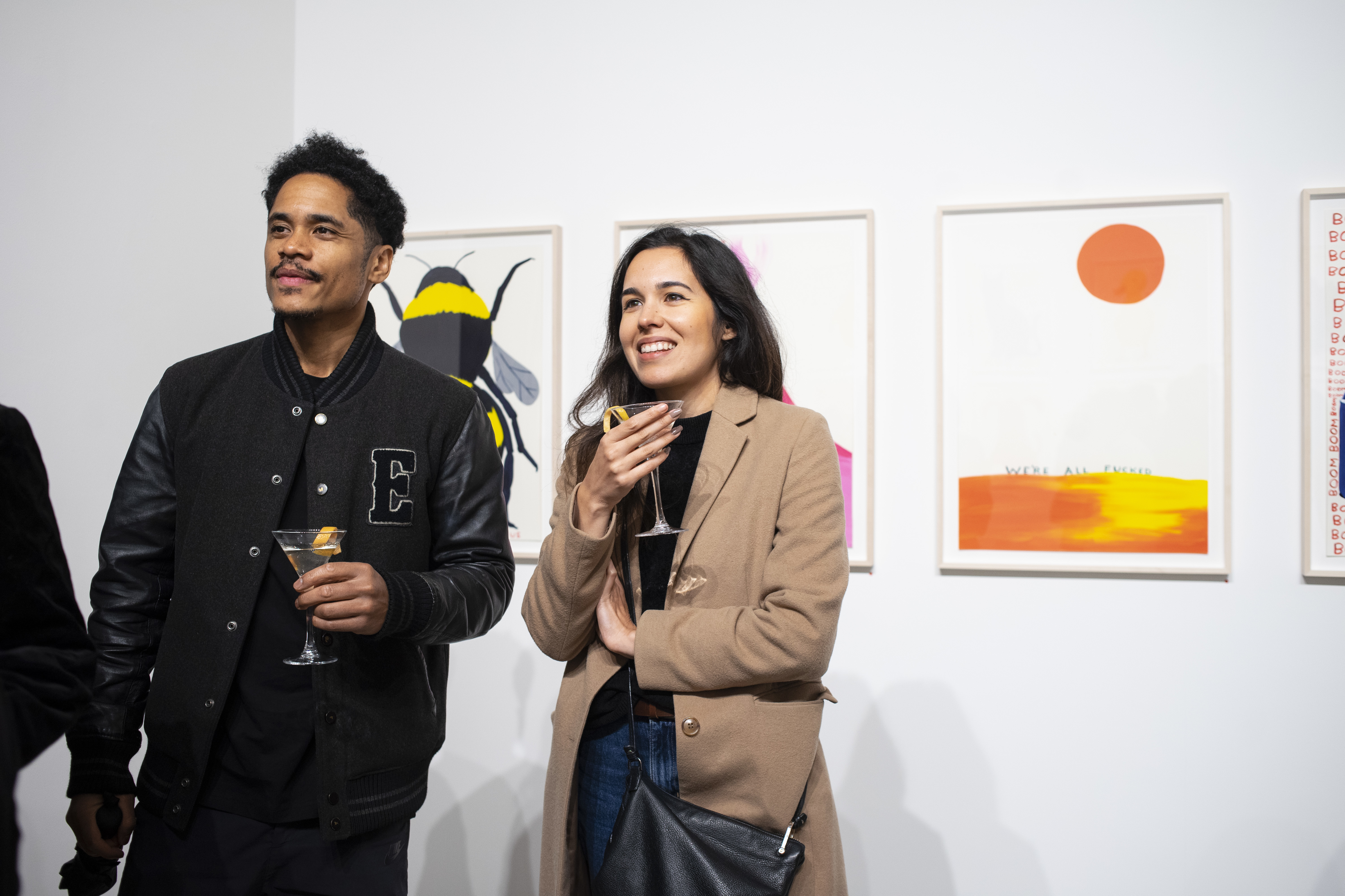 Guests enjoying their drinks, kindly supplied by Tanqueray and Taste PR.