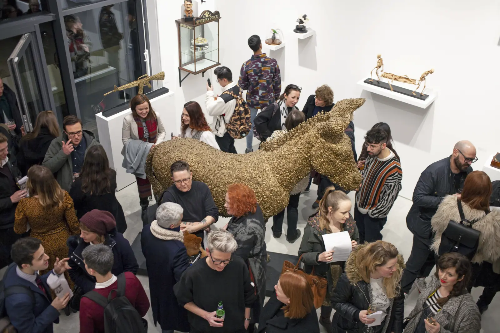 Fags, Birds and a Couple of Guns: A Retrospective of the Weird and Wonderful private view