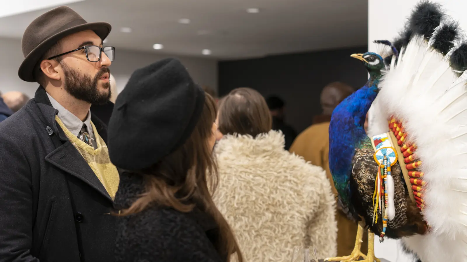 Fags, Birds and a Couple of Guns: A Retrospective of the Weird and Wonderful private view