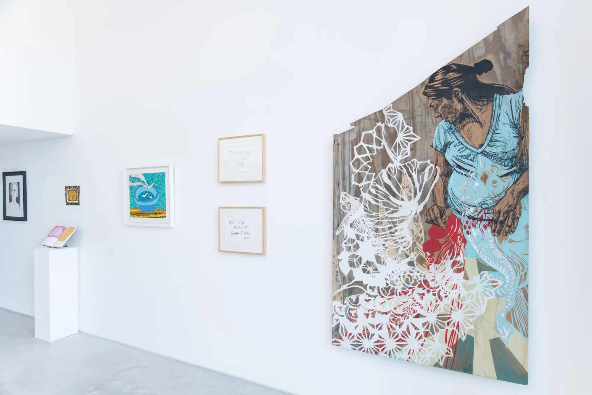 Game Changers exhibition view, Hang-Up Gallery, London.