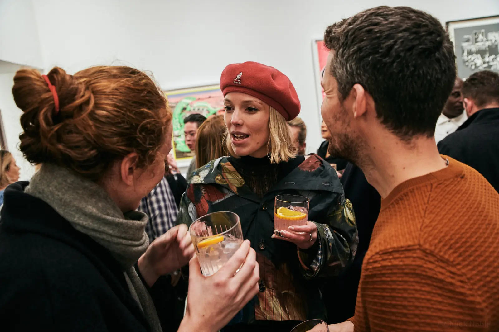 Hang-Up Gallery Launch private view