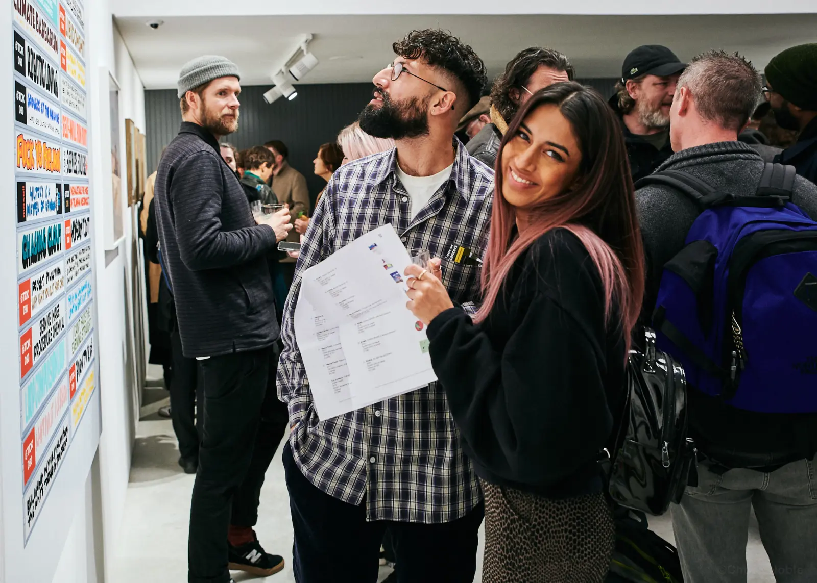Hang-Up Gallery Launch private view