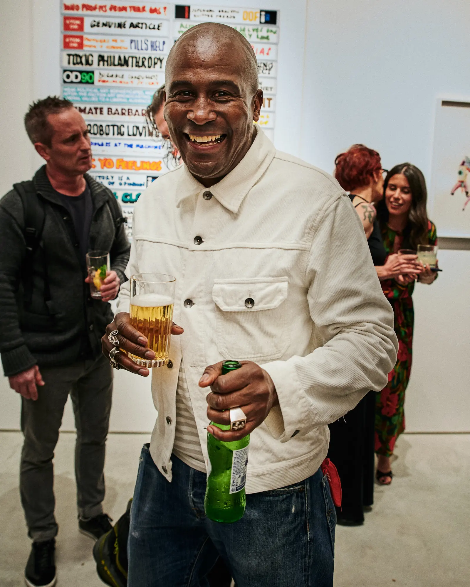 Hang-Up Gallery Launch private view