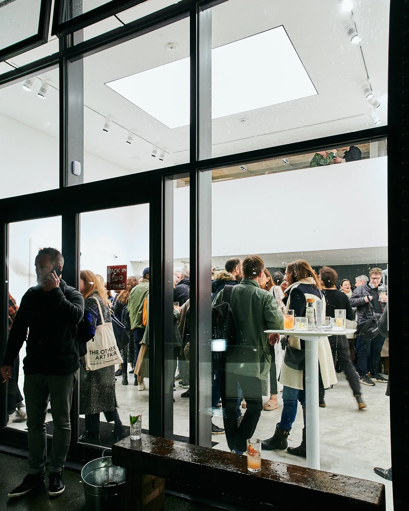 Hang-Up Gallery Launch private view
