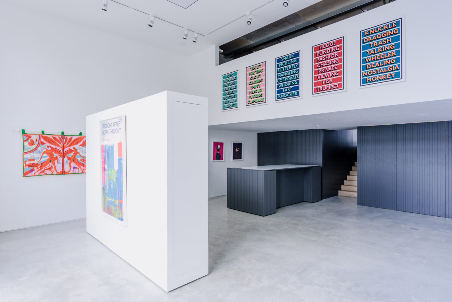 A selection currently showing at Hang-Up Gallery