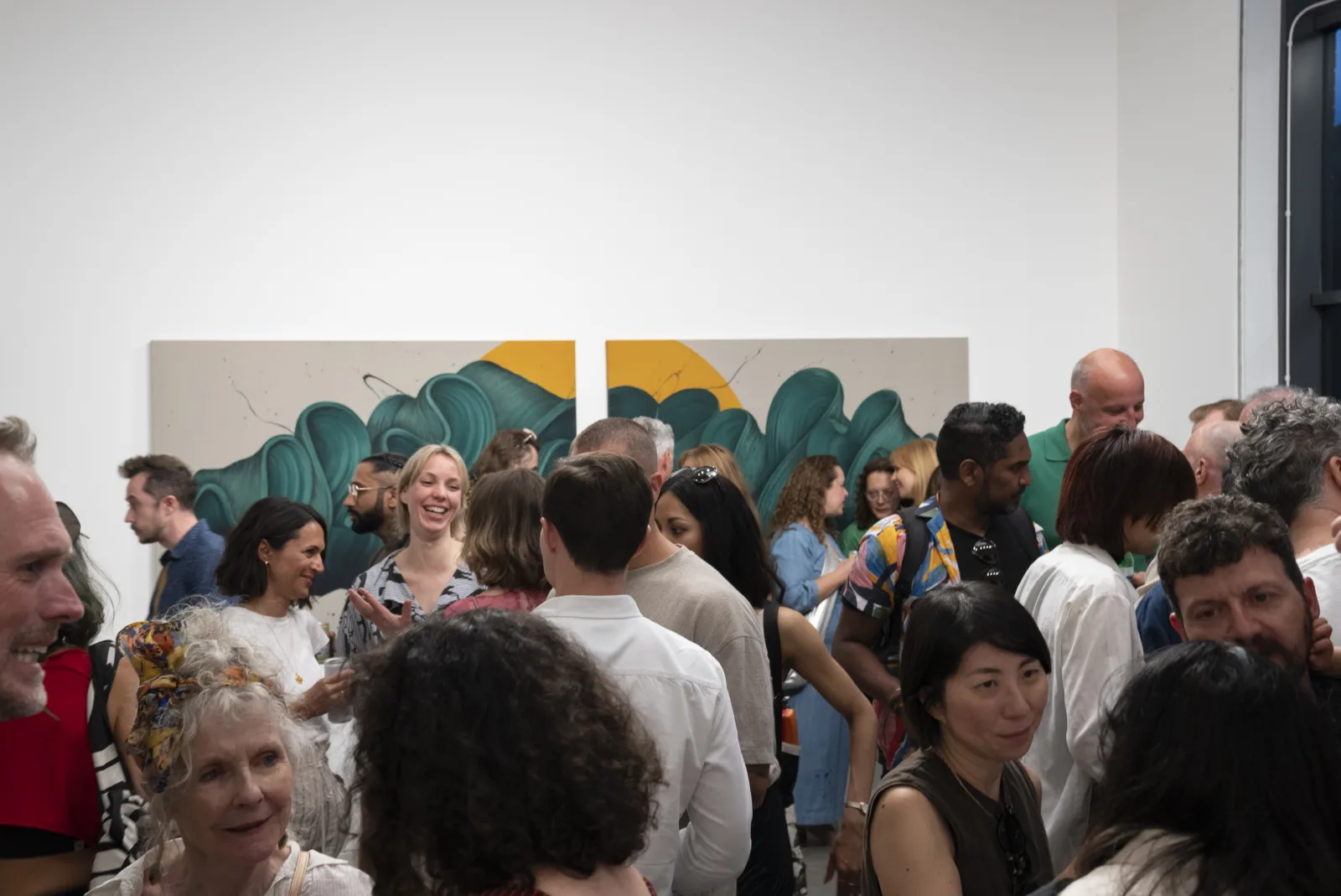 In Flux private view
