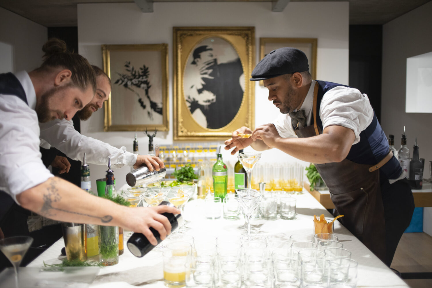 Drinks provided in partnership with Casamigos, Ketel One, Talisker, and Tanqueray.