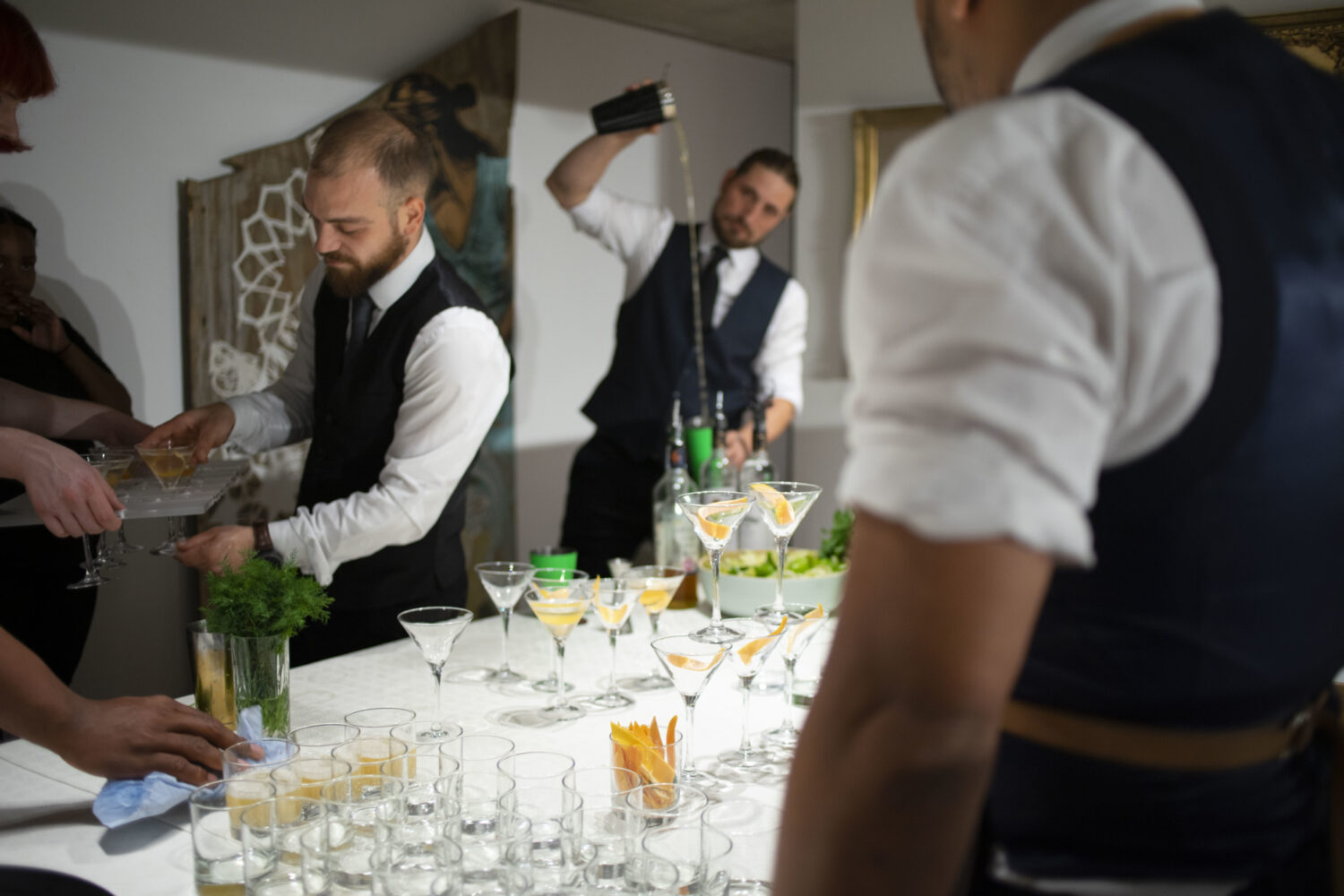 Drinks provided in partnership with Casamigos, Ketel One, Talisker, and Tanqueray.