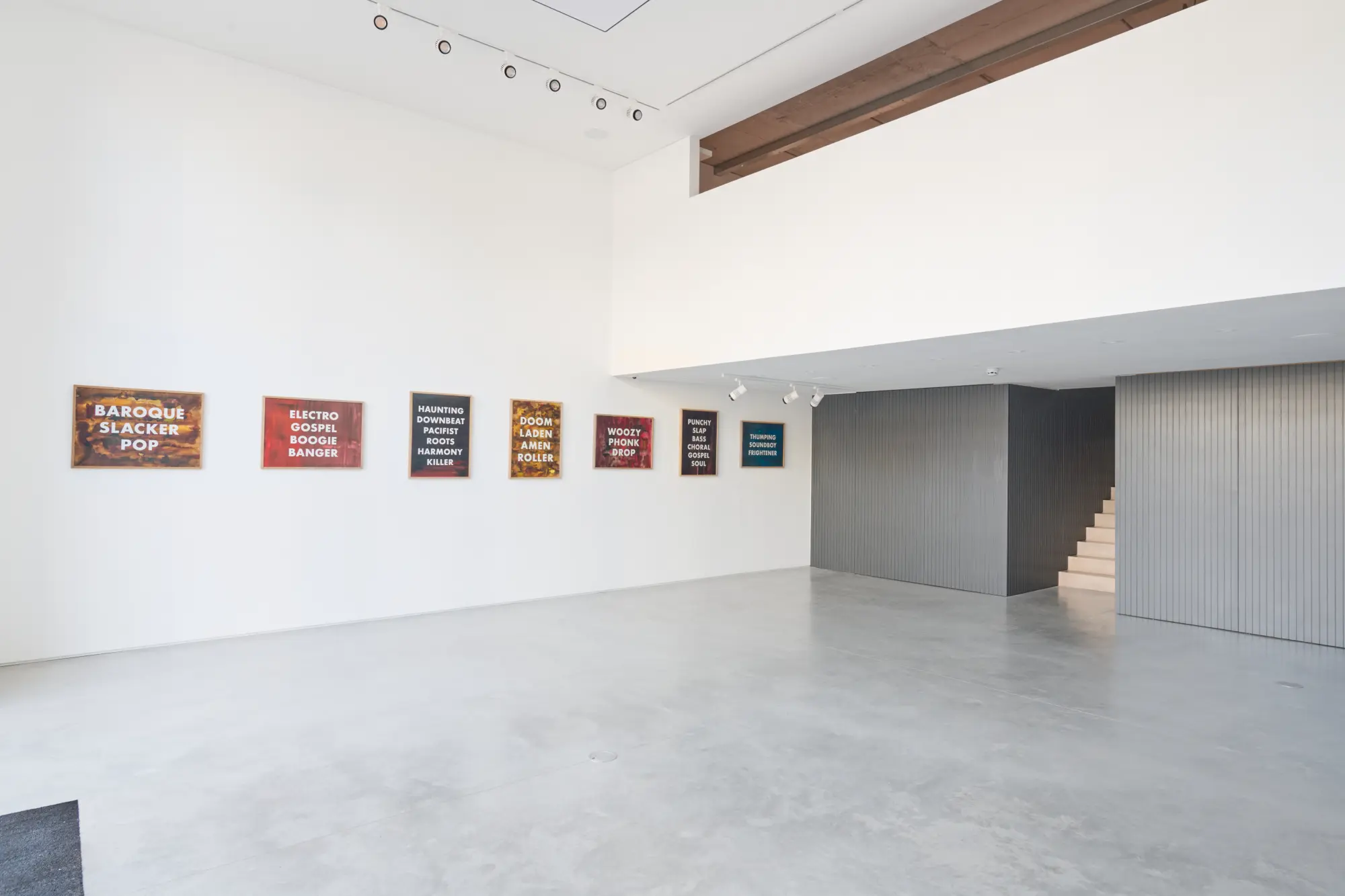 Installation view, PARADISE VERSION, Hang-Up Gallery, London, 2022.