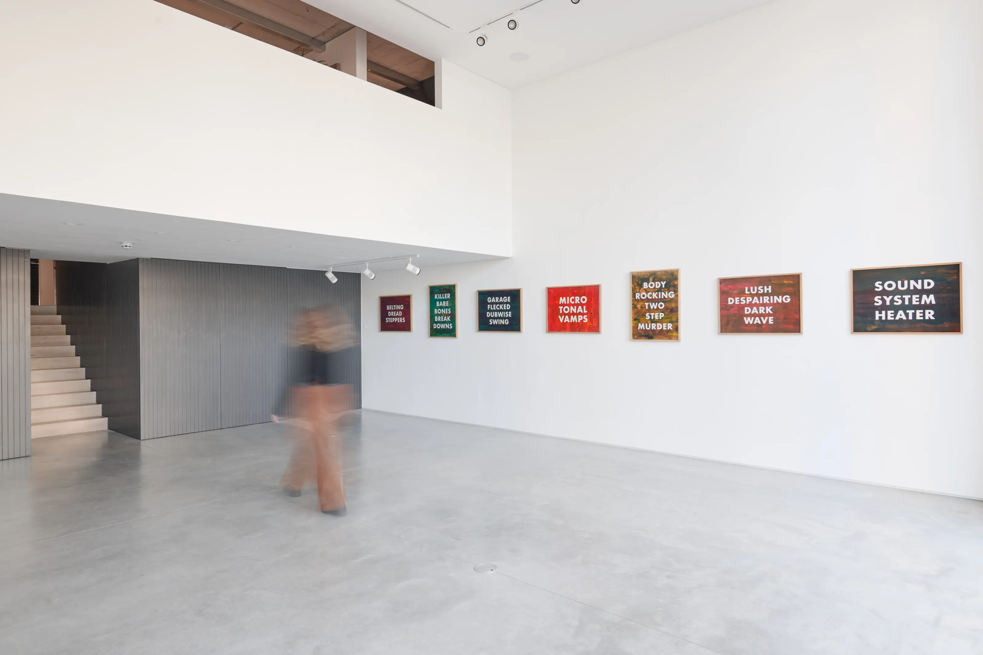 Installation view, PARADISE VERSION, Hang-Up Gallery, London, 2022.