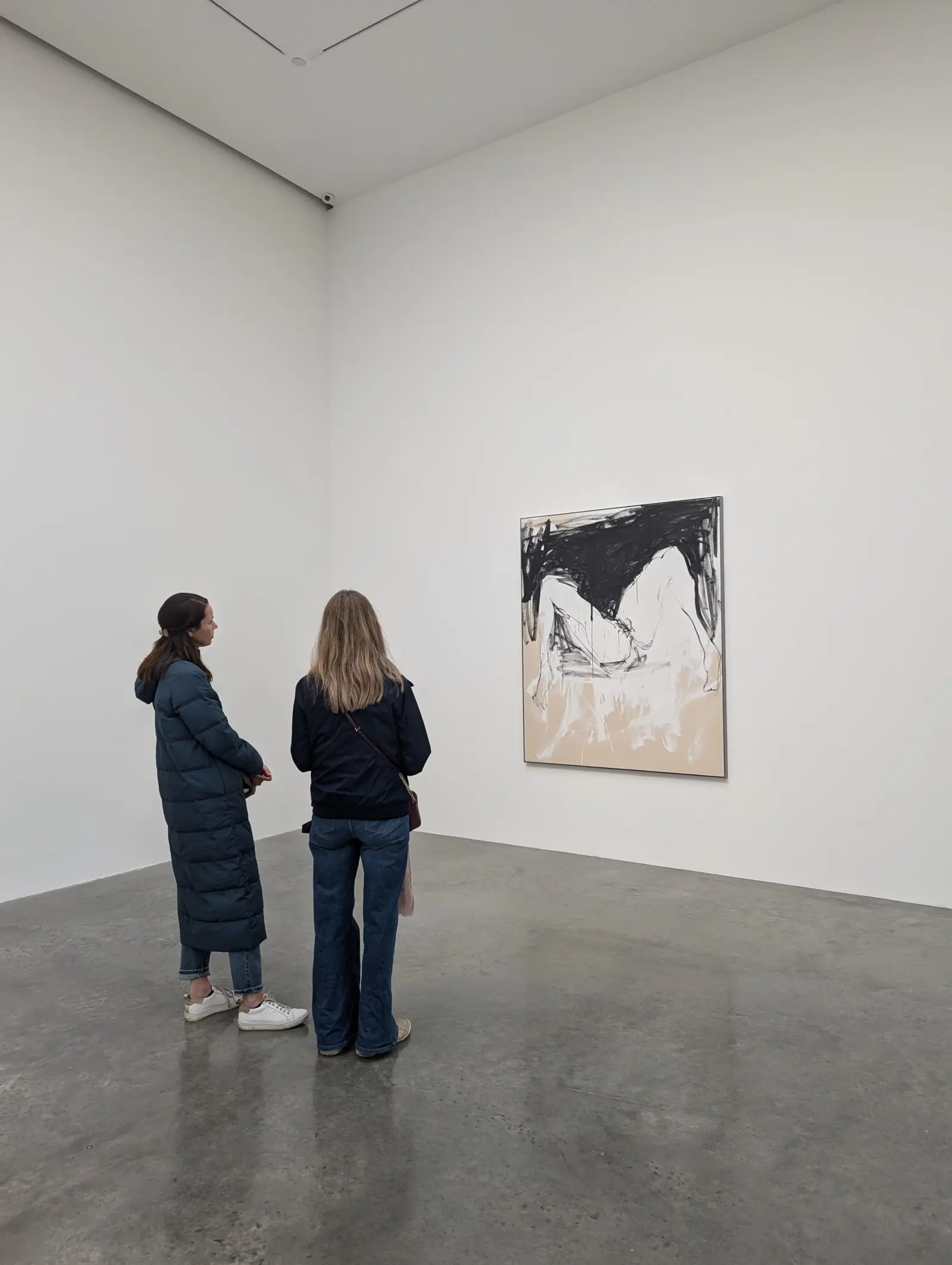 Installation views of I followed you to the end
