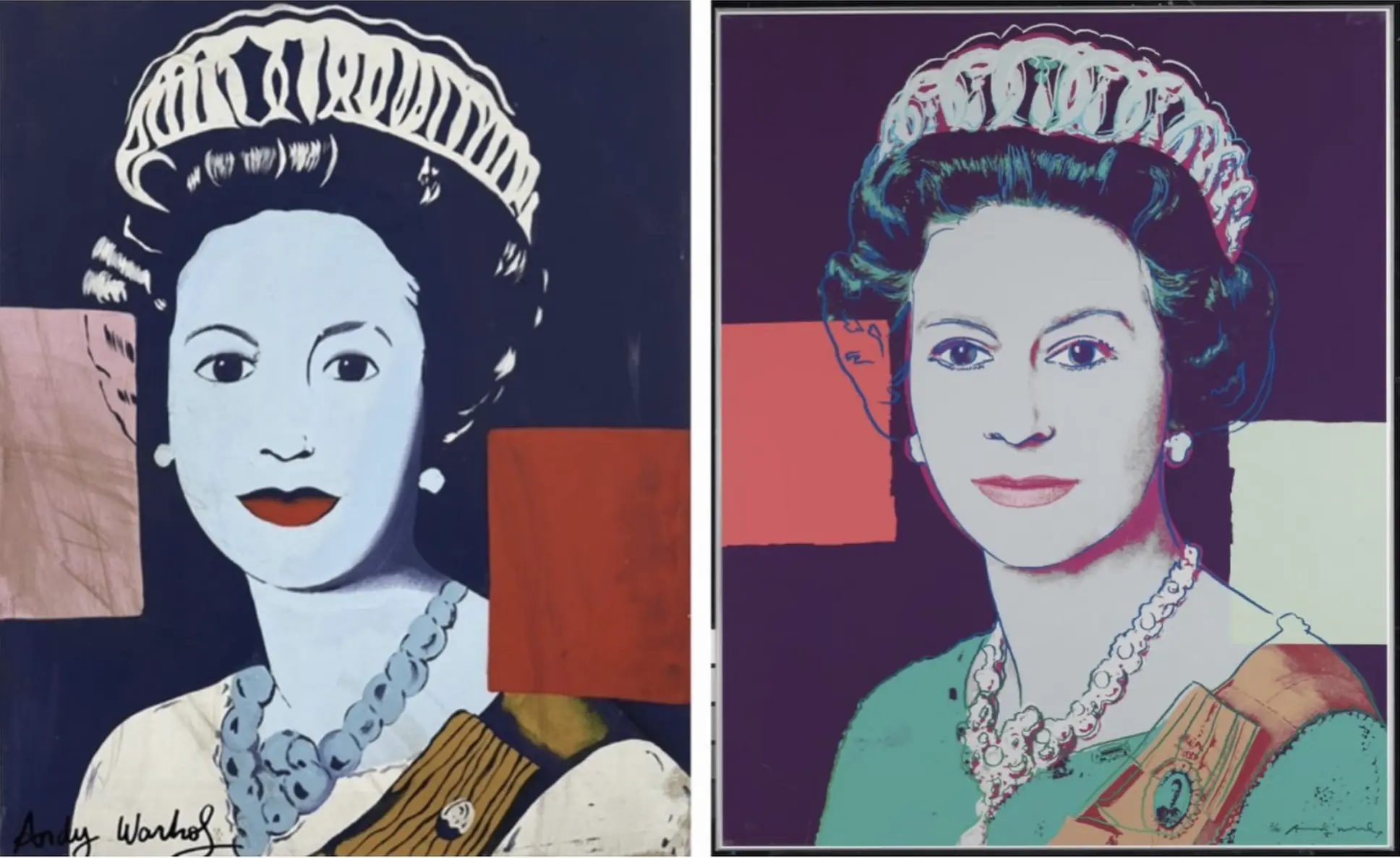 Queen Elizabeth by Andy Warhol