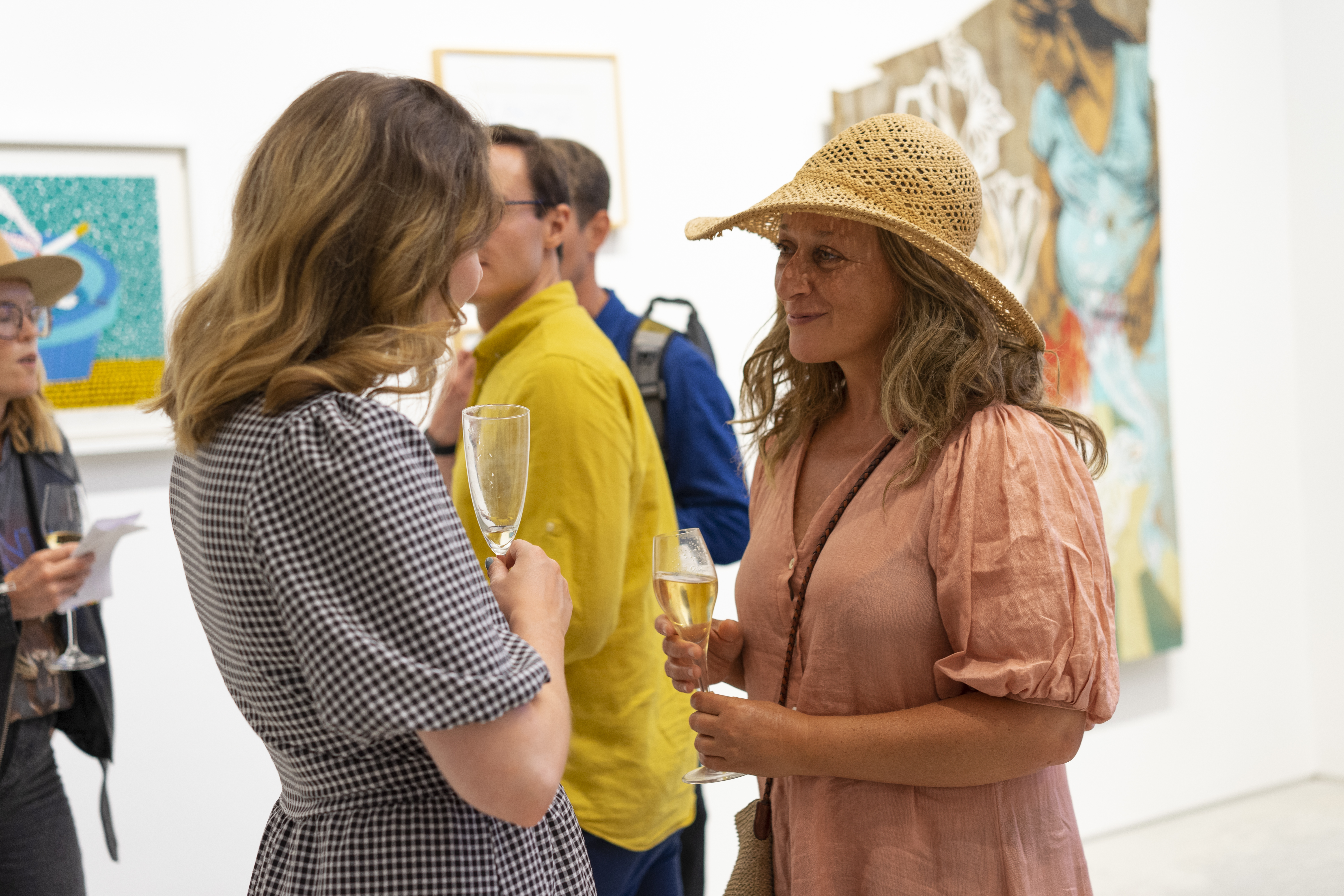 Hang-Up writer, Amanda Hyde with guests.