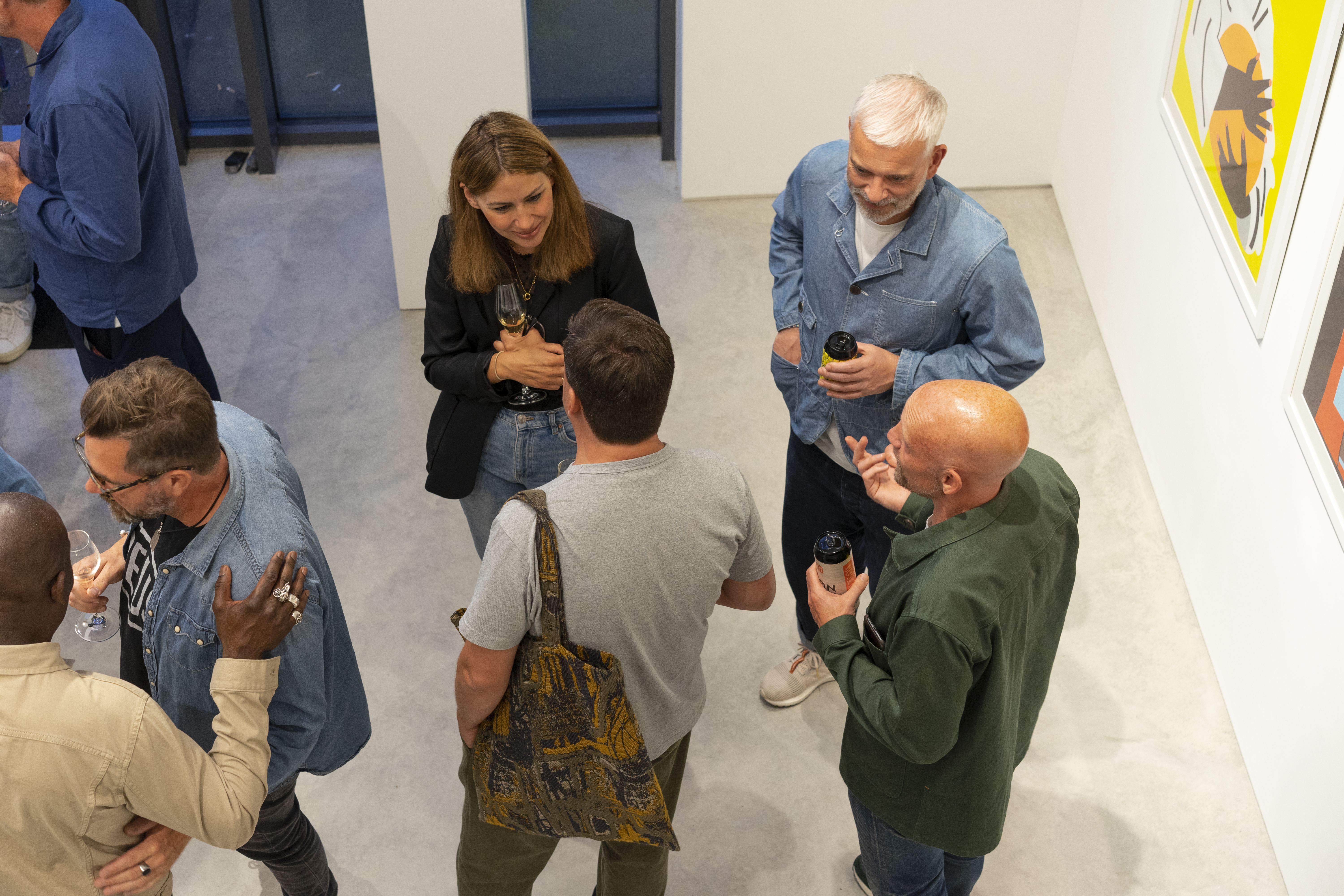 Hang-Up writer, Amanda Hyde with guests.