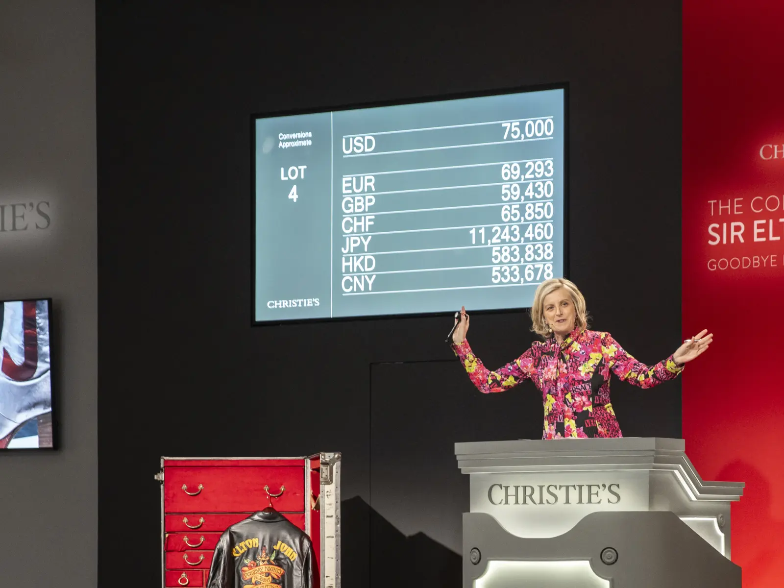 Banksy Triptych Triumphs at Christie's Elton John Auction