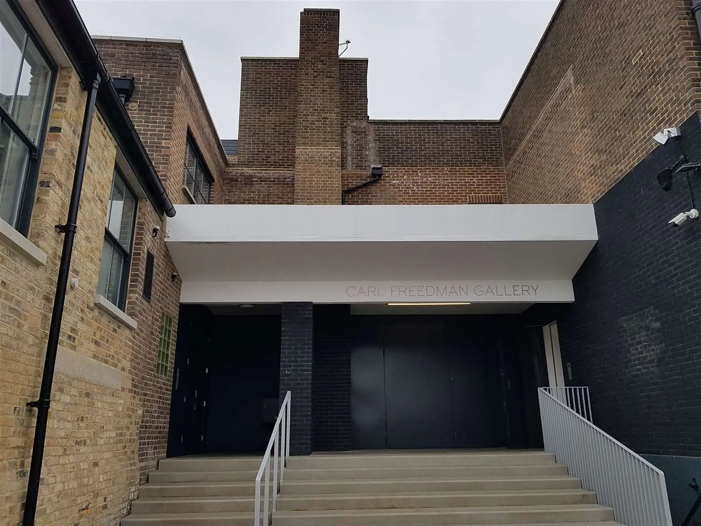 Exterior of Carl Freedman Gallery.