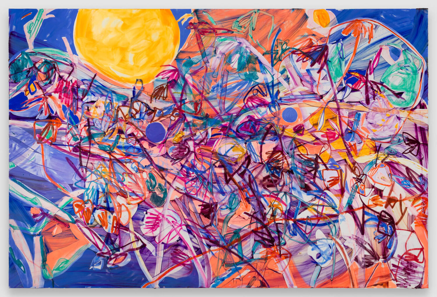 Jadé Fadojutimi, Untitled, 2022.