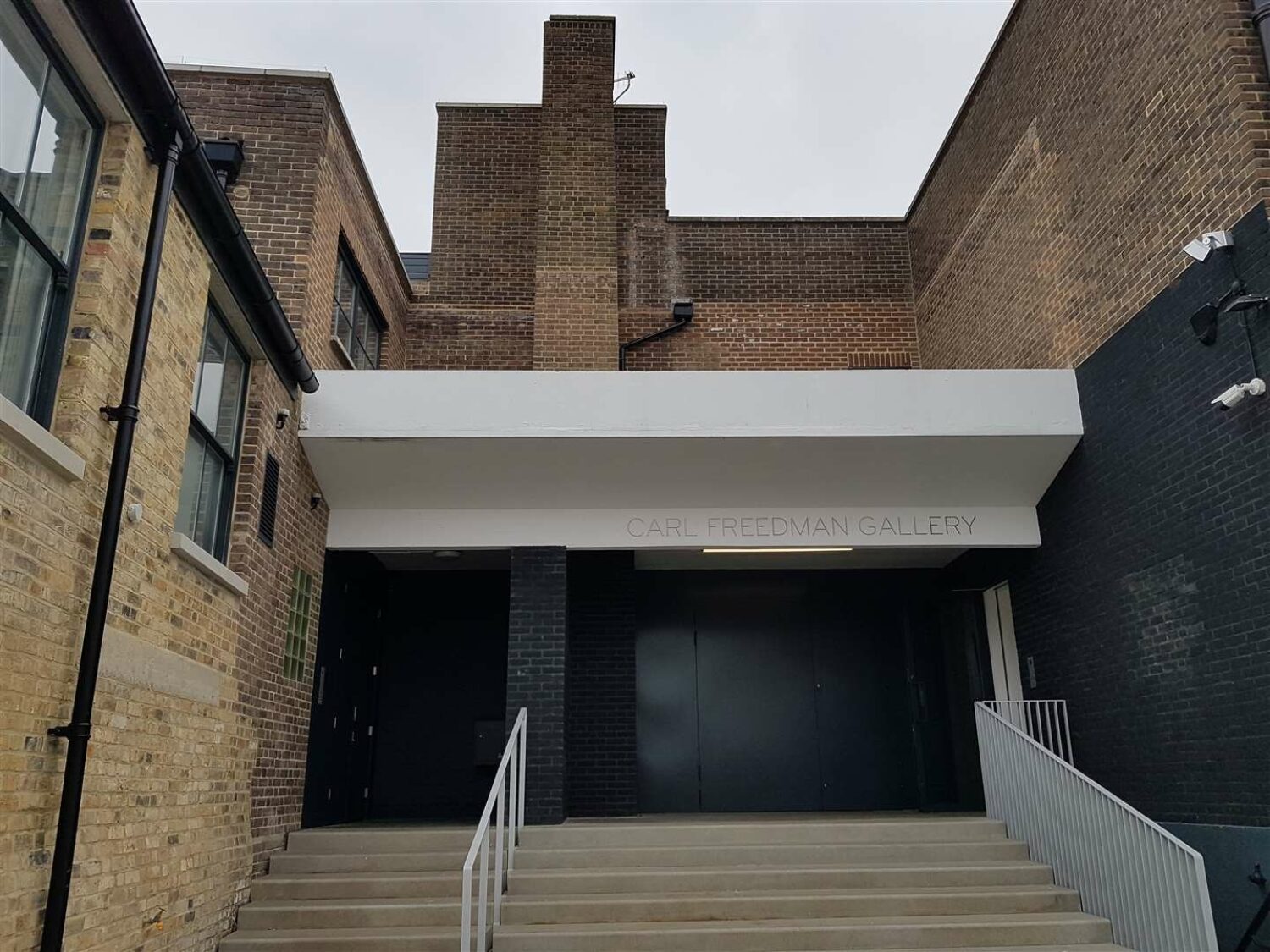 Exterior of Carl Freedman Gallery.