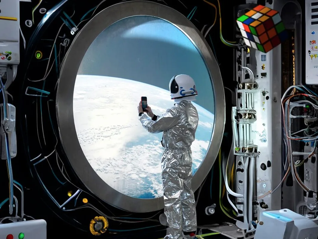 Invader's Immersive Space Station Opening in Paris