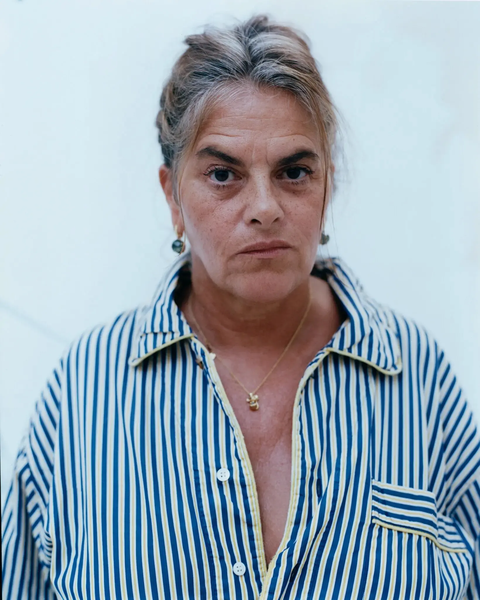 Tracey Emin at her studio in Margate