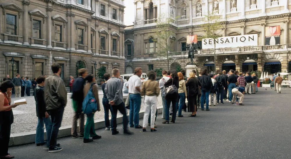 Sensation: Young British Artists from the Saatchi Gallery at the Royal Academy, London