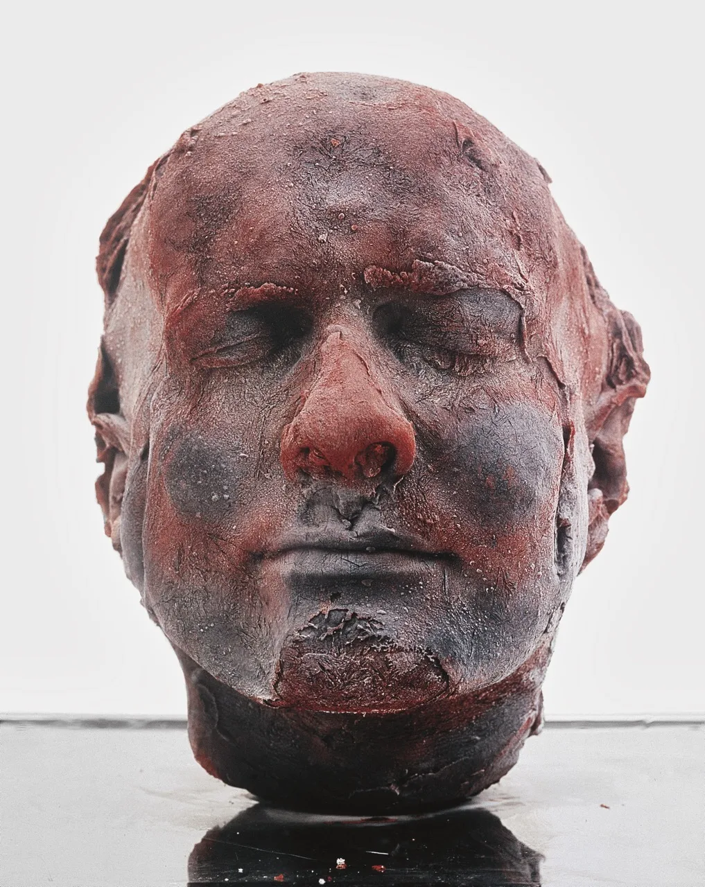 Self, 1991 and Self, 2006. Blood, stainless steel, Perspex and refrigeration equipment.