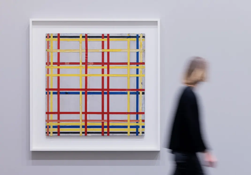 Piet Mondrian's New York City I (1941) has been hanging upside down in the German museum, Kunstsammlung Nordrhein-Westfalen, since 1945, a year after the painter’s death.