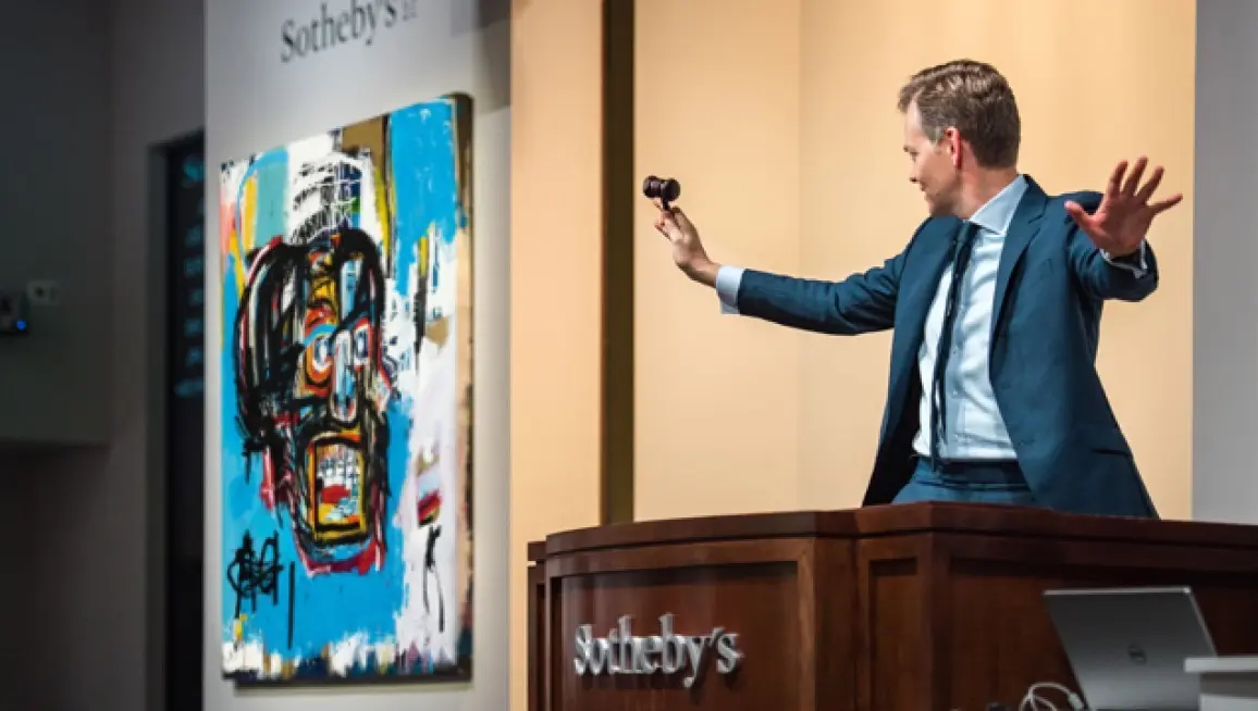 Image from Sotheby's Contemporary Evening Sale, 18th May, 2017