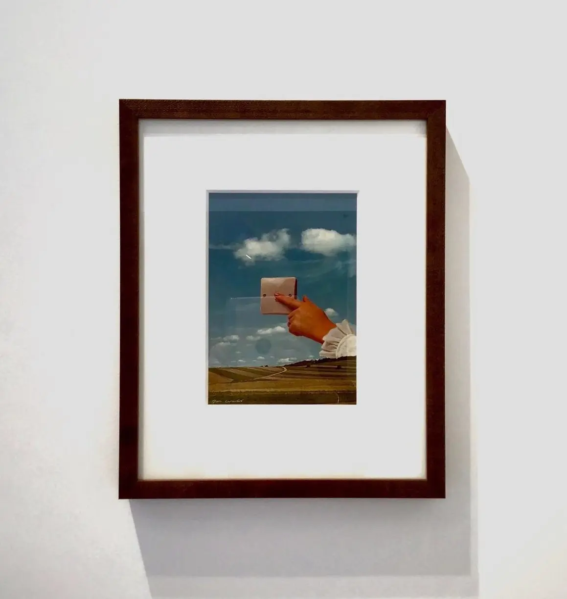 A window mount adds the right amount of depth and drama to Joe Webb's 'Goodnight'