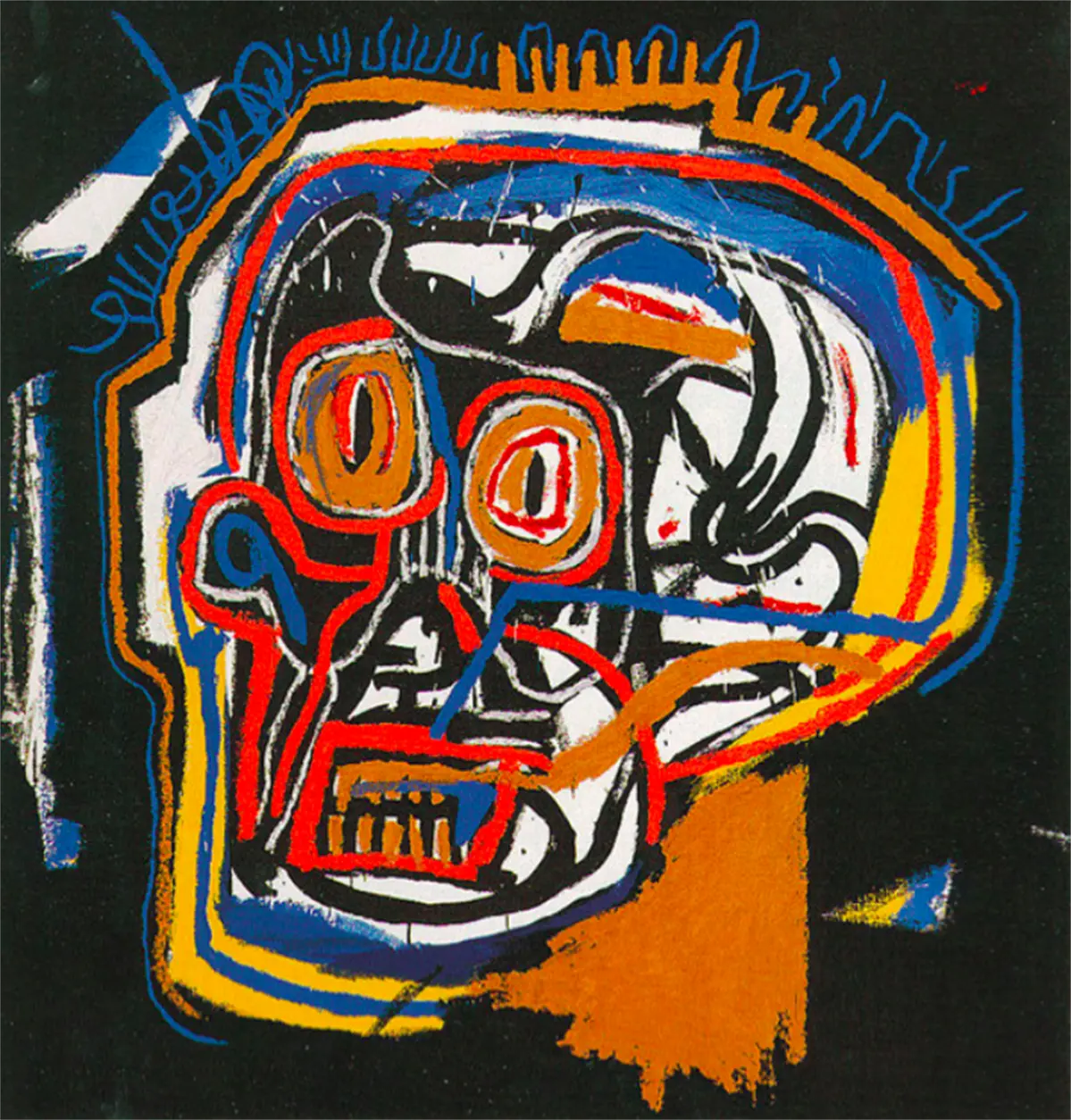 Head - AP, Screen print on paper, 1982/2001