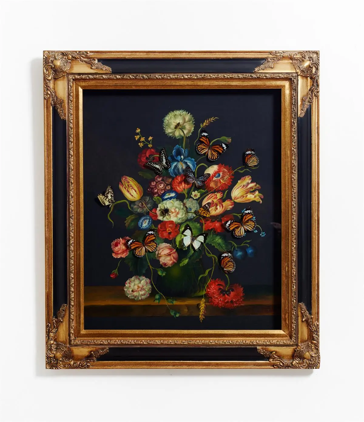 A contemporary frame may not always be the answer... Some classic, ornate framing inspiration from Nancy Fouts