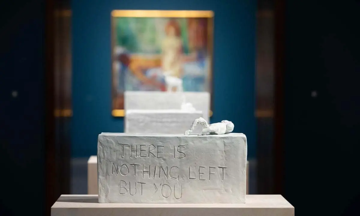 Installation shot of 'The Loneliness Of The Soul' at the Royal Academy