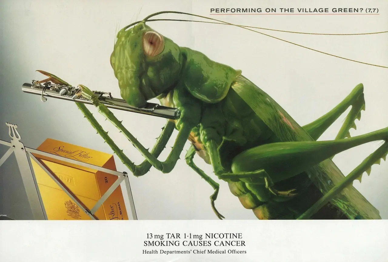 Benson & Hedges advertisement, 1992