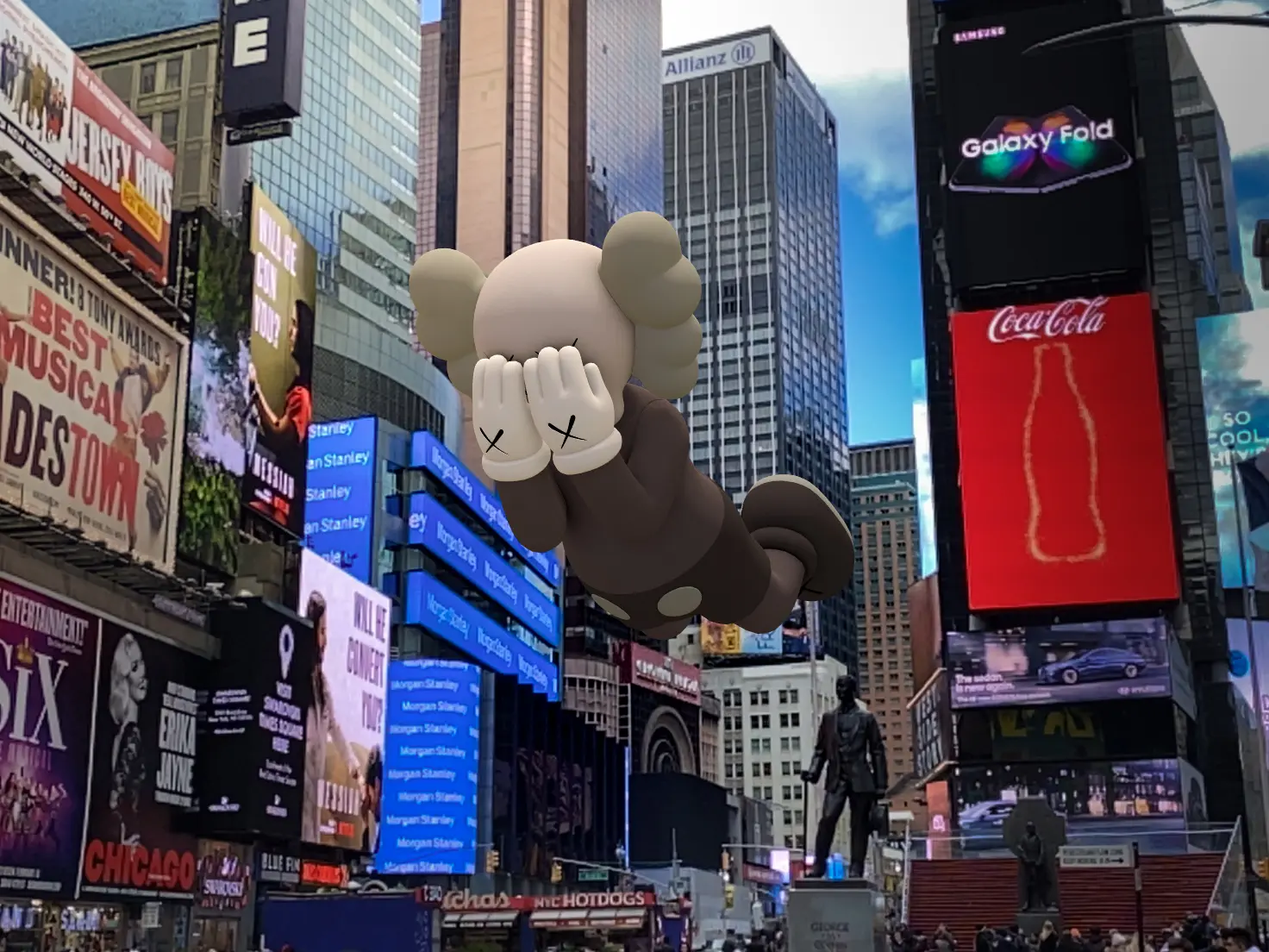 KAWS Launches Augmented Reality Sculptures Around the World