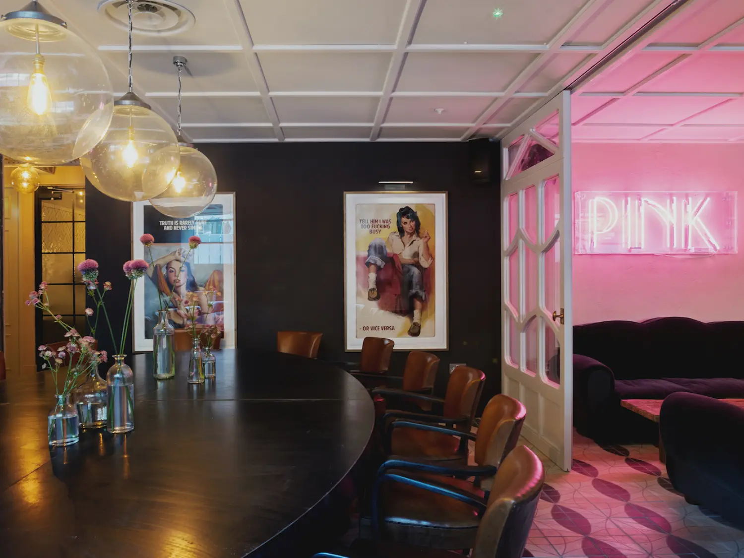 Interiors & Art | Hang-Up's Work With Commercial Spaces |