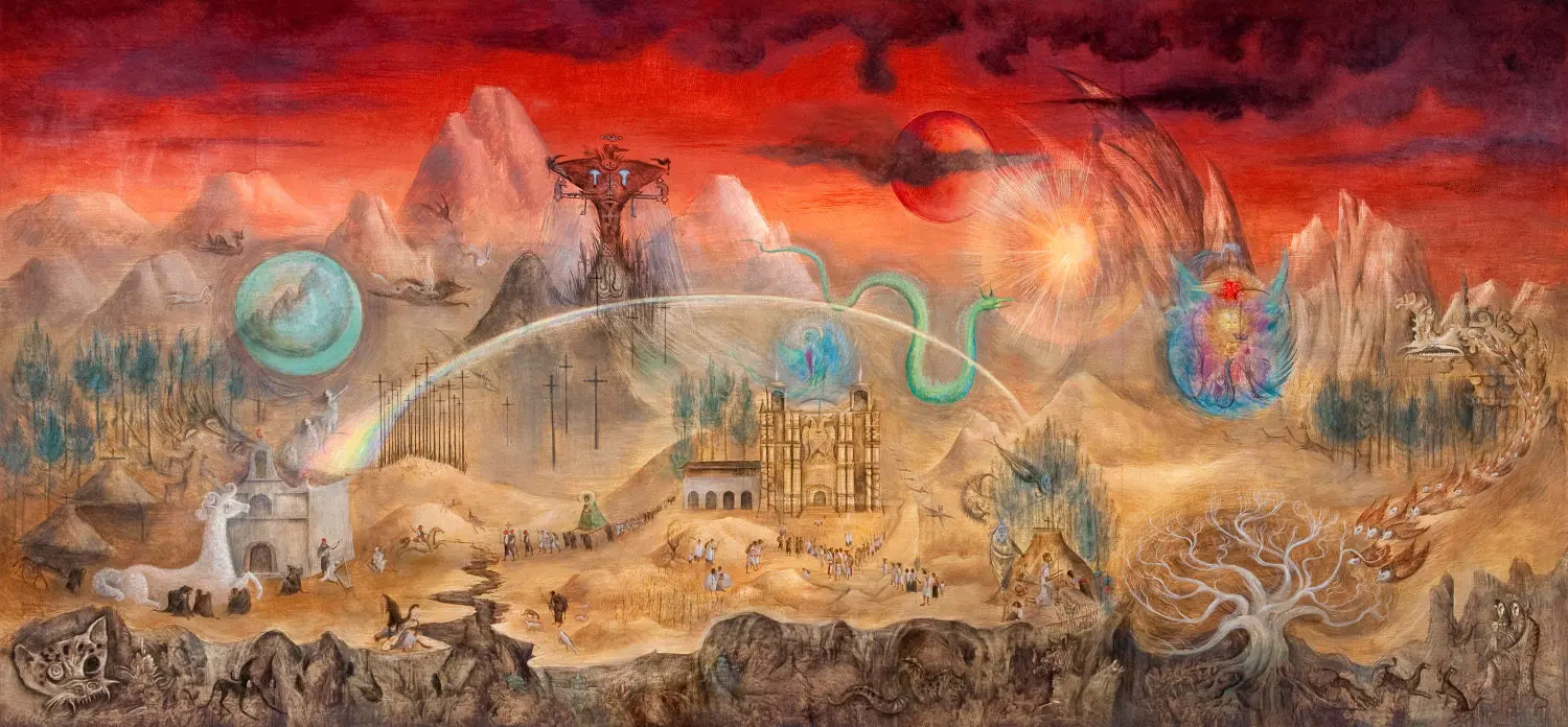 El mundo mágico de los Mayas by Leonora Carrington, 1963-1964.