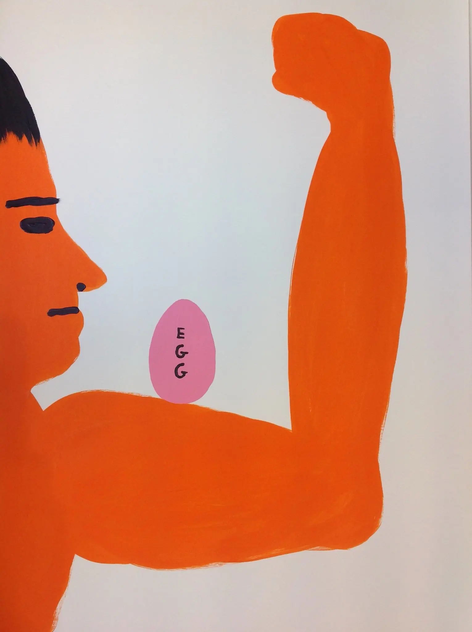Egg by David Shrigley, 2018