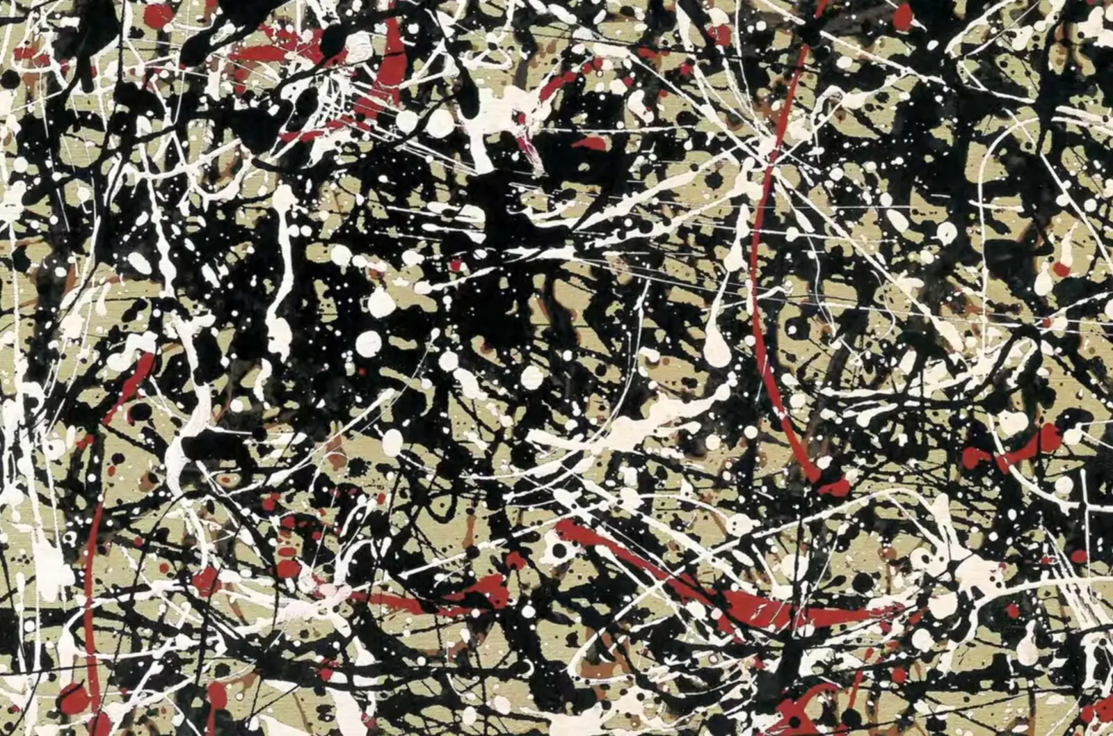 A Jackson Pollock painting from Netflix documentary "Made You Look"