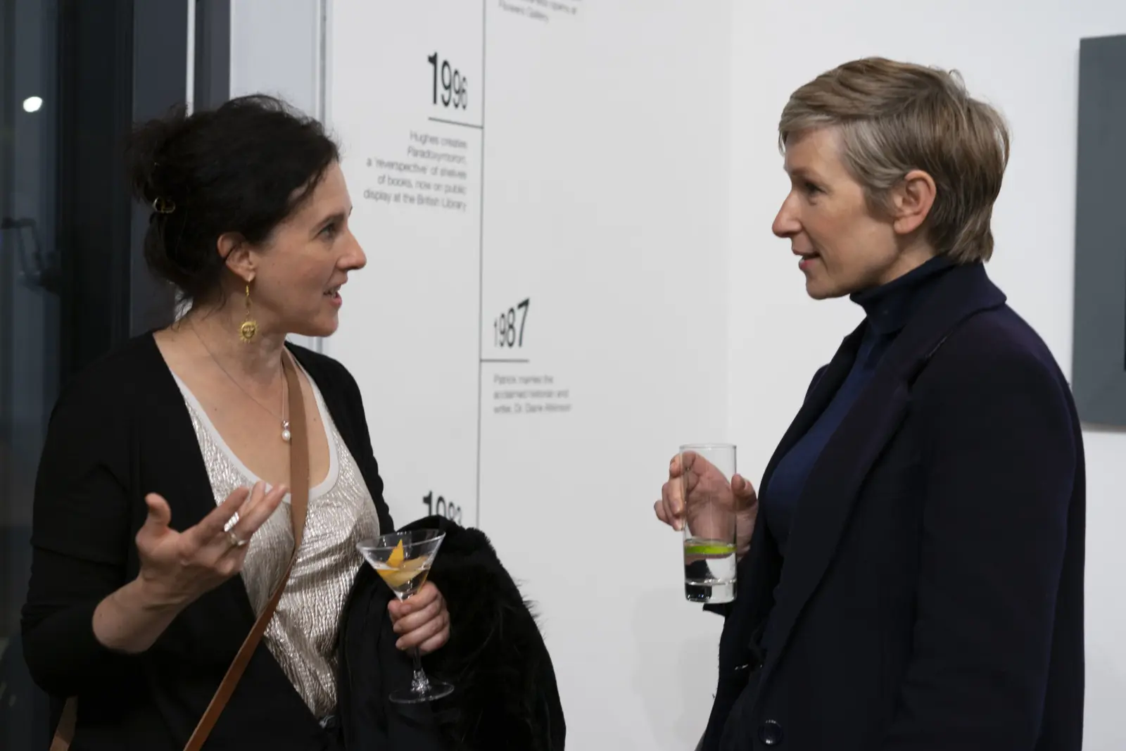 Hang-Up's artists Tim FIshlock and Delphine Lebourgeois also attended the night.