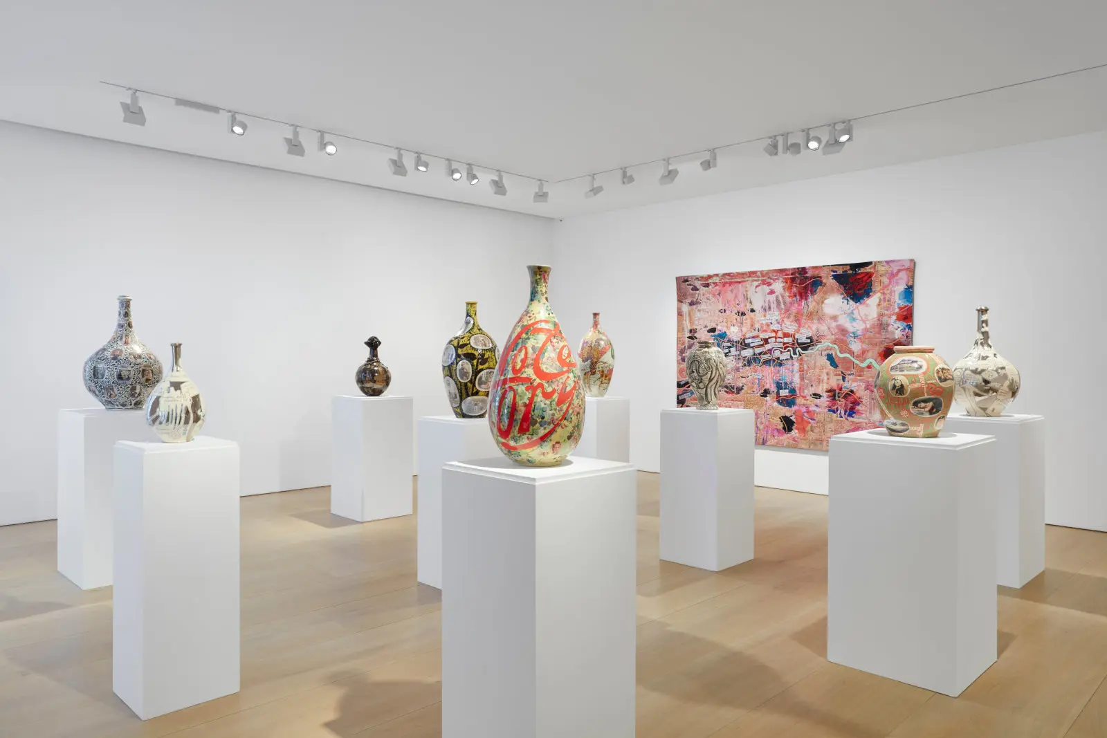 Installation view, Grayson Perry: Super Rich Interior Decoration.