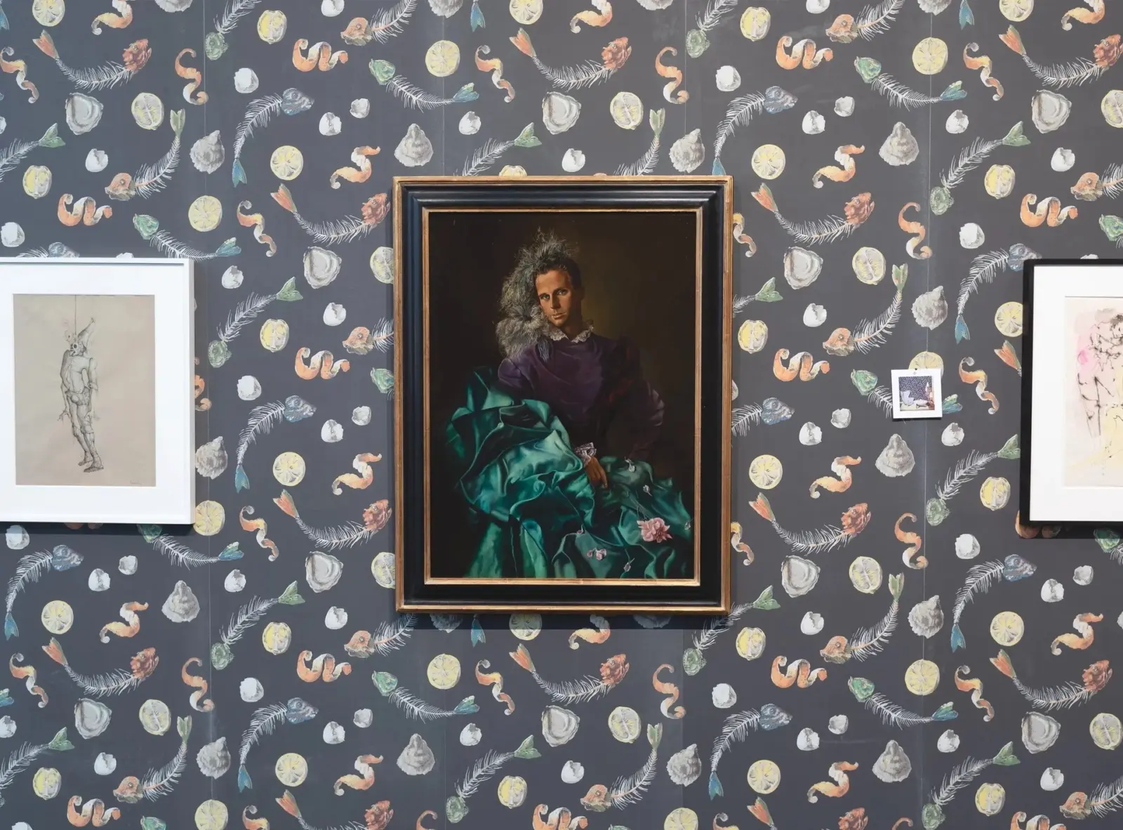 Loeve&Co focused on Surrealist artist Leonor Fini, bringing together a selection of drawings, works on canvas and sculpture.
