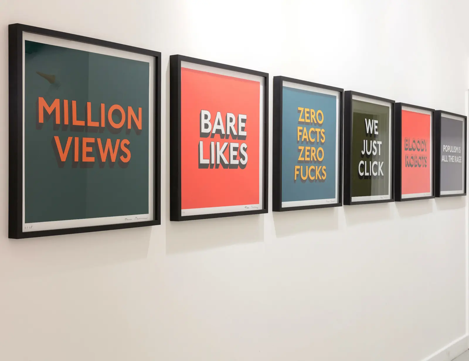 Tim Fishlock editions often have a white border around them so a box frame may work best